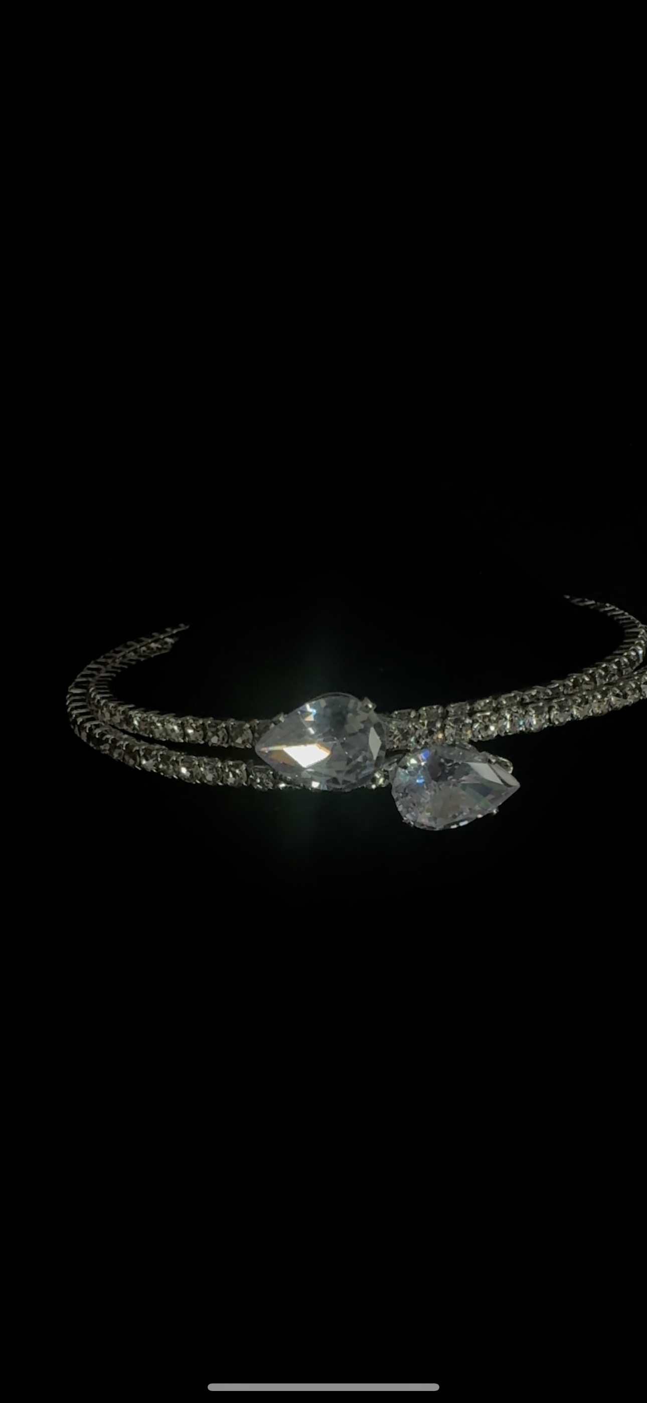 Bracelet teardrop silver