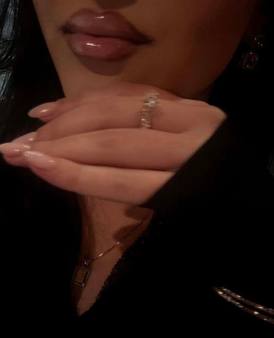 Ring set sparkly Zara