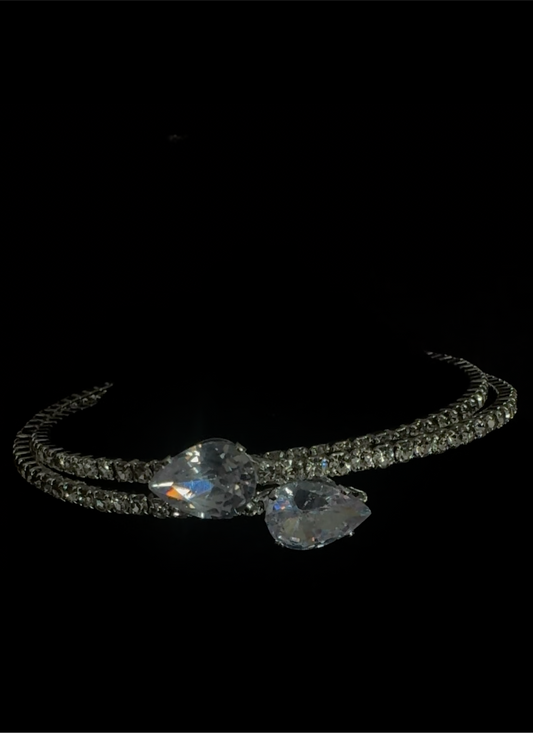 Bracelet teardrop silver
